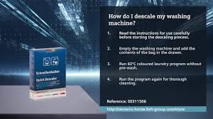 Bosch washing machine descale powder. How Do I Descale My Washing Machine Youtube