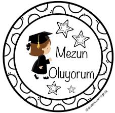 Tugba Nzn Adli Kullanicinin Mezuniyet Panosundaki Pin Boyama Sayfalari Okul Oncesi Mezuniyet