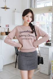 Chân váy mini chữ A kẻ caro đẹp Hàn Quốc chơi dạo phố -SK103 giá sỉ, giá  bán buôn - Thị Trường Sỉ