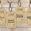 With a color printer and these templates, you can quickly and easily make your own labels! 1
