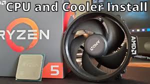 Runs cool and quite using stock cooler (not gone about 72 degrees). How To Install A Ryzen Cpu And Its Wraith Stealth Cooler Am4 Socket Amd Youtube