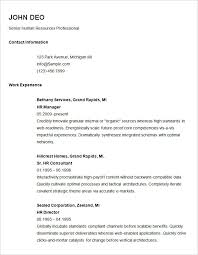Format and styling details major features. 63 With Simple Resumes Samples Resume Format
