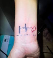 Tattoo of love on wrist. Top 91 Faith Hope Love Tattoo Ideas 2021 Inspiration Guide