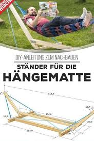 St Nder F R Die H Ngematte Selber Bauen Diy Anleitung Diydekorkuche Dekorkuchediy Dekorkucheideen Ku In 2020 Diy Anleitungen Selber Bauen Anleitung Anleitungen