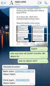 Demikianlah penjelasan terlengkap mengenai √ 187 daftar nama bank di indonesia terlengkap. Mohdfaizalhassan On Twitter Selain Bank Islam Boleh Transfer Ke Cimb Bank 7604993376 Atas Nama Abdul Halim Andai Ada Yang Sudi Bantu Adik Halim Moga Urusannya Dipermudahkan Https T Co 2isz01ldvl
