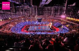 Tauron polska energia sa is a holding company, which is engaged in the distribution of electricity. Fotos Tauron Arena Krakow Stadionwelt