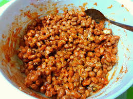 Untuk sambal goreng kali ini saya menggunakan kacang merah segar dan tahu yang telah digoreng hingga matang. Cara Buat Adunan Tepung Kacang Botak Yang Rangup Sedap Gaul Semua Bahan Goreng Angkat Dah Siap Keluarga