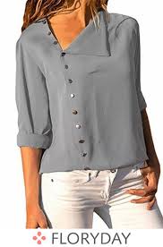 Solid Casual Long Sleeve Blouses Women Shirts Blouse Blouses For Women White Shirts Women