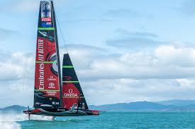 New zealand crowds brave thunderstorm to welcome crew. The America S Cup Heats Up In Auckland North Sails