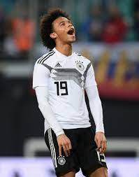 Leipzig Germany November 15 Leroy Sane Of Germany Reacts During The International Friendly Match Between Germany And Russi Leroy Sane Cute Black Guys Leroy