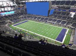 At T Stadium View From Upper Reserved 438 Vivid Seats