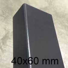 L'anthracite est graphique malgré lui. Corniere Pvc Gris Anthracite 40 X 60