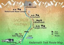 Dehradun To Kedarnath Map Kedarnath New Route - Latest & Safe Trek Route To Kedarnath Temple With  Video - Kedarnath Trek Route