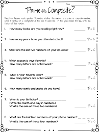 Math blaster has a wide collection of free math activities, worksheets and problems for kids. Prime And Composite Anchor Chart Plus A Freebie Crafting Connections