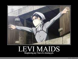 Levi Maids Anime Meme Com Levi Memes Attack On Titan Episodes Attack On Titan