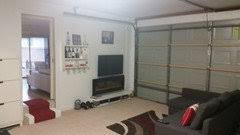 You would include an automated sectional door, which is a step up from a roller door. View How To Convert A Garage Into A Bedroom Without Removing The Garage Door Png Home Family