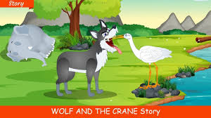 The Wolf Crane English Moral Stories For Kids Panchatantra Stories F Short Stories For Kids Moral Stories For Kids English Moral Stories
