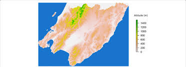 Altitude Map For The Wellington Region Of New Zealand At 1 M Spatial Download Scientific Diagram