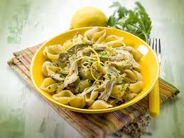 Pates Au Citron Et Coeurs D Artichauts Une Recette De Plat Facile Recette Pates Au Citron Recettes De Cuisine