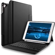 Bosewek Keyboard Case For New Ipad 9 7 2018 Lightweight One Piece Wireless Keyboard Case With Pencil Holder For Apple New Ipad 9 7 2018 2017 Ipad Pro 9 7 Ipad Keyboard Case New Ipad Bluetooth Keyboard