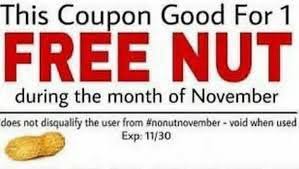 How was your no-nut November? - Quora