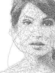 I Wrote An Algorithm That Doodles Drawings From A Single Line Single Line Drawing Line Drawing Drawings