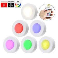 Led wall night light bulb cordless battery portable handy pull string lamp pp996. Vilong Tap Light Push Light Mini Touch Light Small Puck Lights Battery Powered Stick On Anywhere With Strong Adhesive For