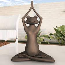 Garden yoga frog ranges at alibaba.com and save money on these attractive products. Yoga Frog Garden Statue Wayfair