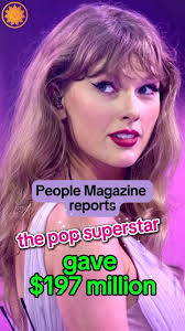 Taylor Swift spread some good karma by giving $197 million in bonuses to  everyone supporting her record-breaking $2 billion Eras Tour. Her almost  two-year tour ended Sunday in Vancouver. #taylorswift #erastour