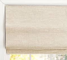 I think they add an elegant and polished look to a space. Emery Linen Cordless Roman Blackout Shade Pottery Barn
