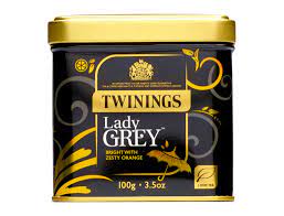 Twinings Lady Grey Tea Loose Leaf Tea Tin 100g 2 Tins The Indian Tea Company