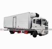 Dongfeng KingRun 10 ton 6.8m fridge van freezer truck reefer vehicle for sale