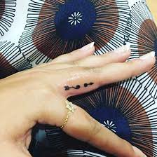 Finger Tattoo Semicolon With An Arrow Forward Arrow Tattoo Finger Finger Tattoos Semicolon Tattoo The semicolon tattoo represents mental health struggles and. arrow tattoo finger finger tattoos