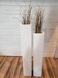 Item This Listing Is For Two Floor Vases You Will Receive A 24and 28 Wood Vase Your Choice In Color Size Oute In 2020 Rustic Flooring Rustic Floor Vase Floor Vase