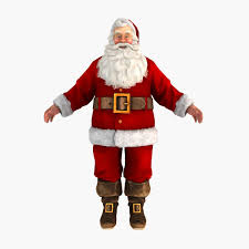 3d Model Santa Claus Static 3d Model Santa Claus Model