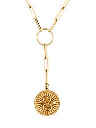 Foundrae 18k Diamond Karma Pendant Necklace Diamond Foundrae Necklace Necklace Pendant Necklace Chain Link Necklace
