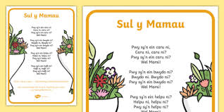 With short mother's day poems that have just a few lines and simple mother's day poems that aren't filled with frill, there to thee my lay is due, the simple song, which nature gave me at life's opening day; Mother S Day Song Welsh Second Language Song Lyrics Welsh