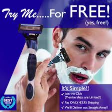 Try Me...for FREE! 🪒, (Yes, free!), Try our Premium Signature Razor for  free, just, pay €2.95 P&P and we'll send it out to you the next day!  (€14.95 value), With a Perfectly Balanced Handle, Comfort ...