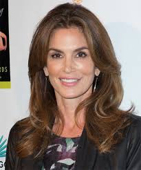Cindy Crawford Long Straight Brunette Hairstyle Long Straight Brunette Hairstyles Casual Hairstyles Hair Styles