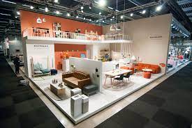 Stockholm Furniture Fair 2014 Normann Copenhagen Www Normann Copenhagen Com Scandinavian Furniture Design Furniture Store Design Showroom Interior Design