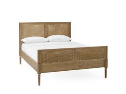We love the interplay between the graphic lines and the warm color and woven texture of natural cane in this contemporary yet approachable bed. Harbour Cane Bed