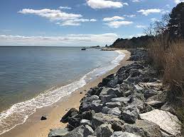 Mary's county, where the potomac river meets the chesapeake bay, this park was once the site of a civil war prison for confederate. Point Lookout State Park