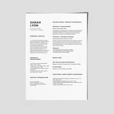 How To Make Your Ot Resume Stand Out Ot Potential