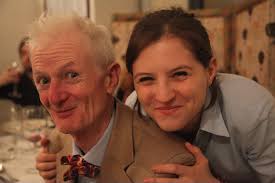 A nice dinner with Peter Hammill and Annie Barbazza.