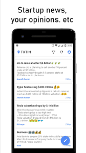 Caranya mudah banget loh, cukup baca berita saja. Txtin News Chat Discuss Ideas For Android Apk Download