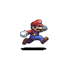 Super Mario Run By T Free Pixel Art Pixel Art Characters Cool Animations