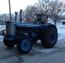 Image result for Blue 1963 Tractor