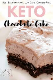 4 cut the cream cheese into chunks and put within the bowl of the electric mixer, using the paddle attachment. Keto Chocolate Cake With Whipped Cream Icing Lazy Girl