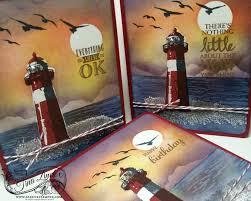 Stampin up card making videos. High Tide Sunset Card Video Tina Zinck Stampin Up Demonstrator