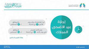 Ø§Ù„Ø®Ø¯Ù…Ø© Ø§Ù„Ù…Ø¯Ù†ÙŠØ© Ø¥Ø¬Ø§Ø²Ø© Ø¹ÙŠØ¯ Ø§Ù„Ø£Ø¶Ø­Ù‰ Ø¨Ù†Ù‡Ø§ÙŠØ© Ø¯ÙˆØ§Ù… 4 Ø°ÙˆØ§Ù„Ø­Ø¬Ø© Ø¬Ø±ÙŠØ¯Ø© Ø§Ù„ÙˆØ·Ù† Ø§Ù„Ø³Ø¹ÙˆØ¯ÙŠØ©